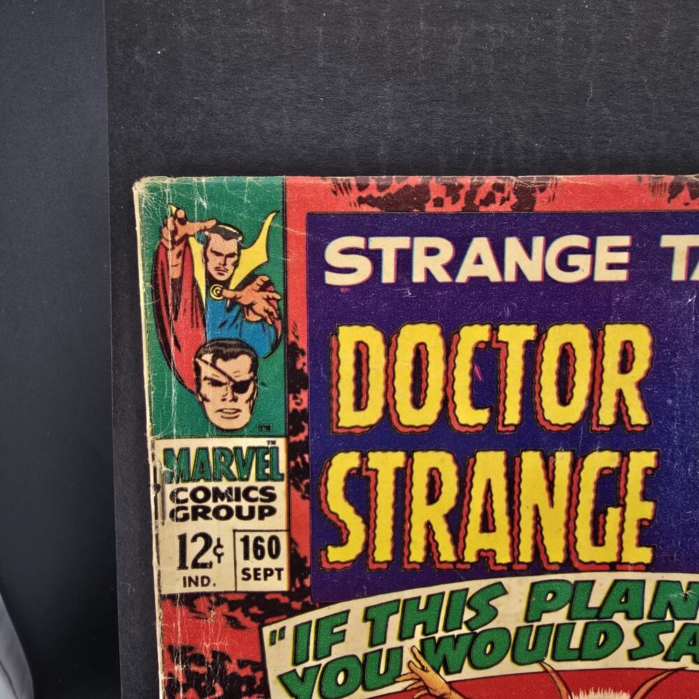 Strange Tales #160 1967 Marvel Silver Age Doctor Strange Nick Fury Baron Mordo